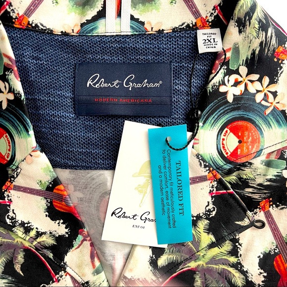 ROBERT GRAHAM GUITAR CAMP SHIRT - Picture 10 of 12